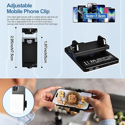 Led selfie VL-60BI_5