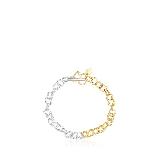 Set Tous Baño de oro amarillo y Plata 925_2