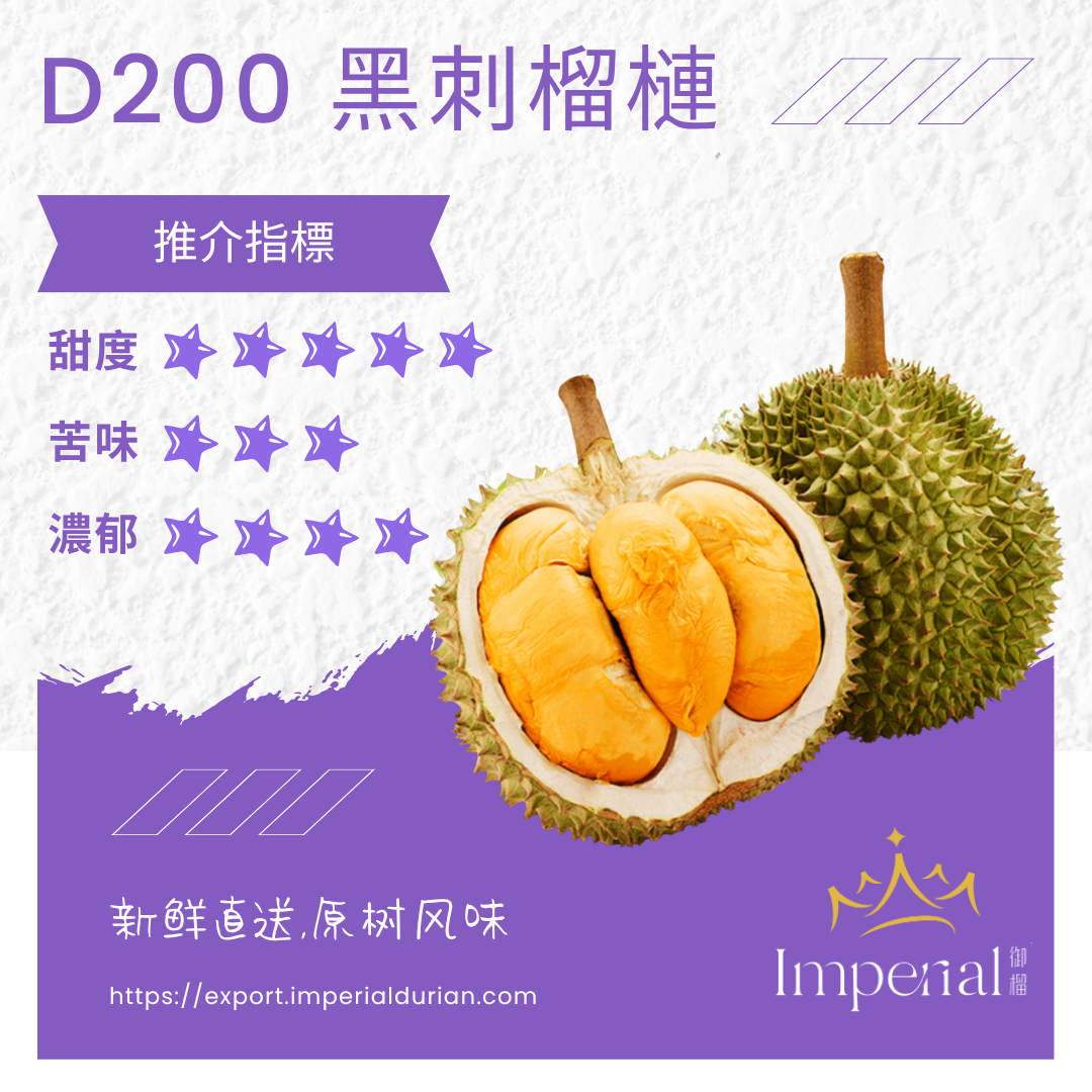 【D200】 冠軍三十年老樹黑刺榴槤_0