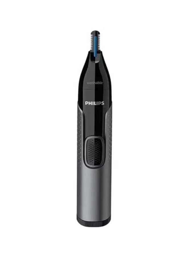 Philips UK Kitchen and Home Series NT3650/16 3000 Battery-Operated Nose, Ear and Eyebrow Trimmer,Grey_6