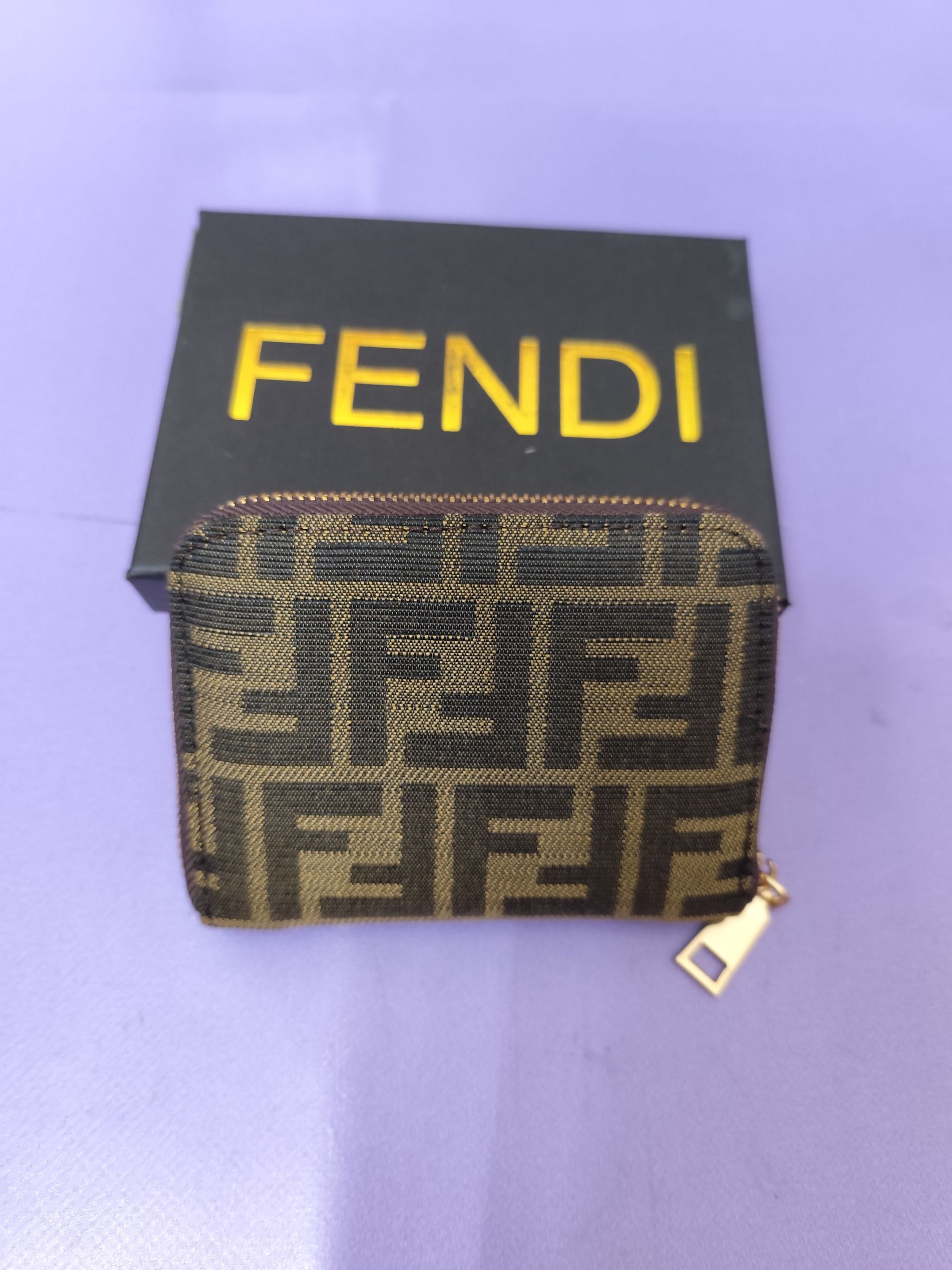 Cartera FEN pequeña, marrón _0