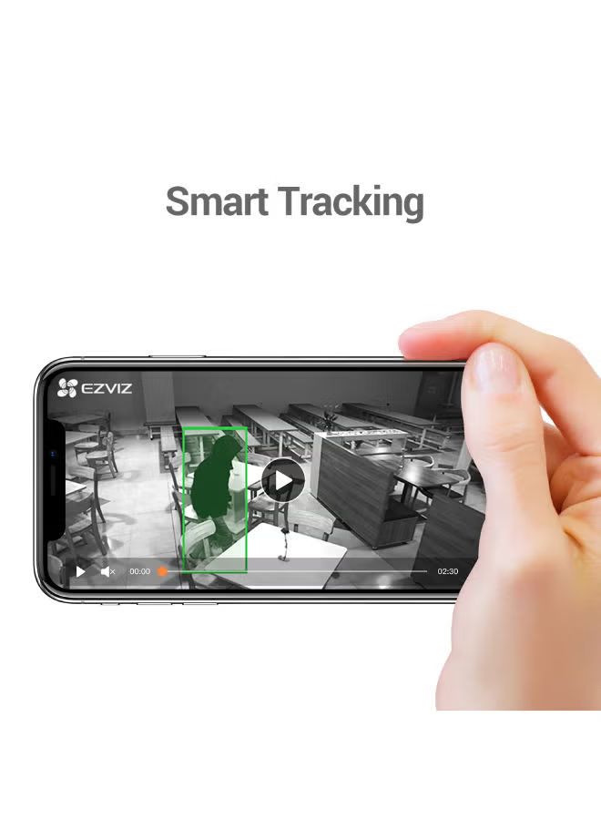 CS-TY1-C0-8 B4WF EZVIZ TY1 4M,Indoor Security Camera, 2K, WiFi, Pan/Tilt, Night Vision, Auto Motion Tracking, Two Way Talk, Works with Alexa_7