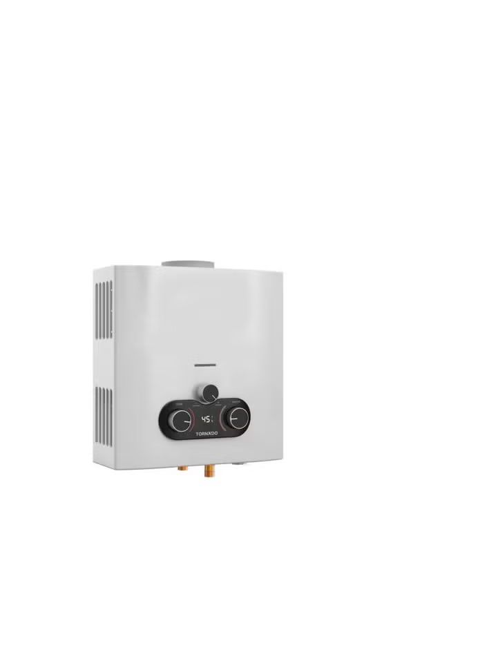 TORNADO Gas Water Heater 6 L Petroleum Gas White GHE-C06CTE-W_1