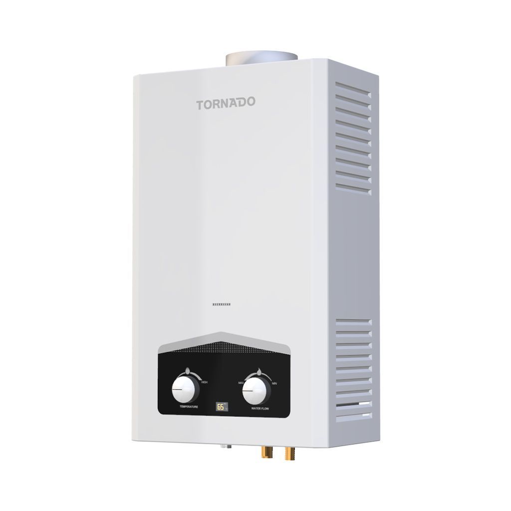 TORNADO Gas Water Heater 6 L Petroleum Gas White GHM-C06CTE-W_2