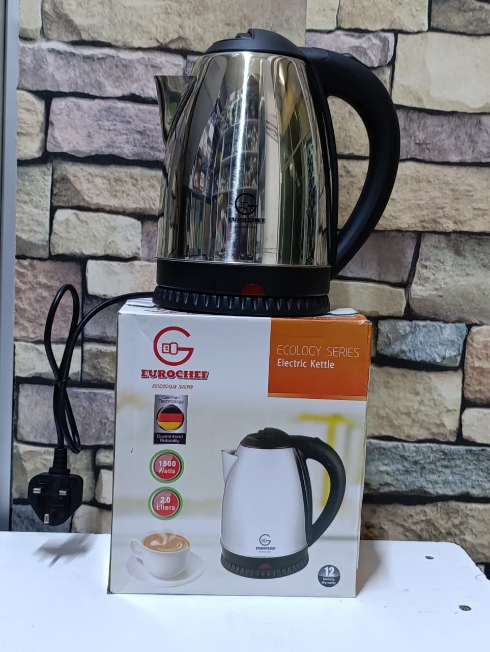  1.8ltr Eurochef Electric Kettle_0