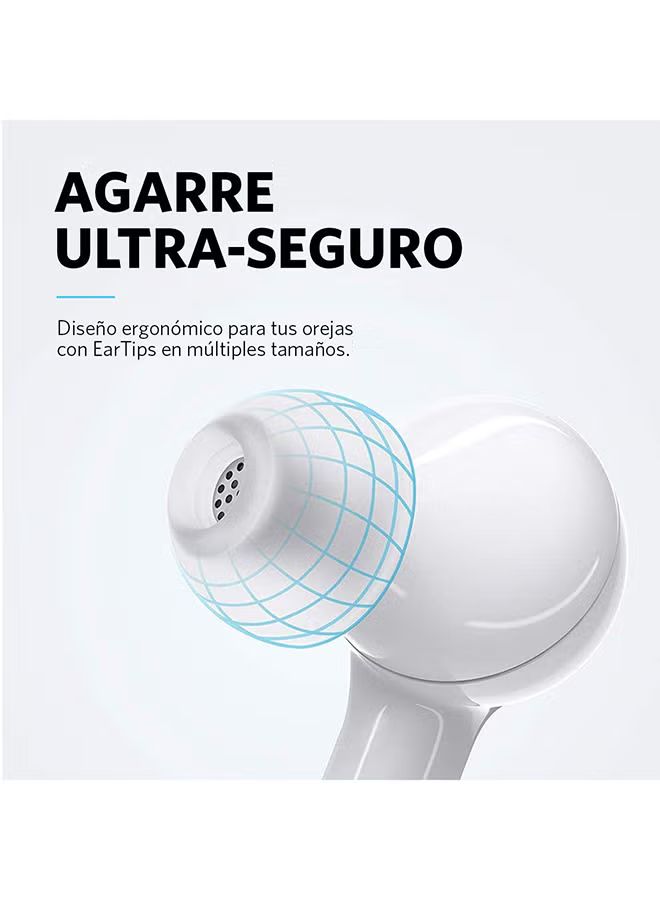Anker a3902h23 soundcore liberty air x true bluetooth wireless earphones - white Headphones Headset_3