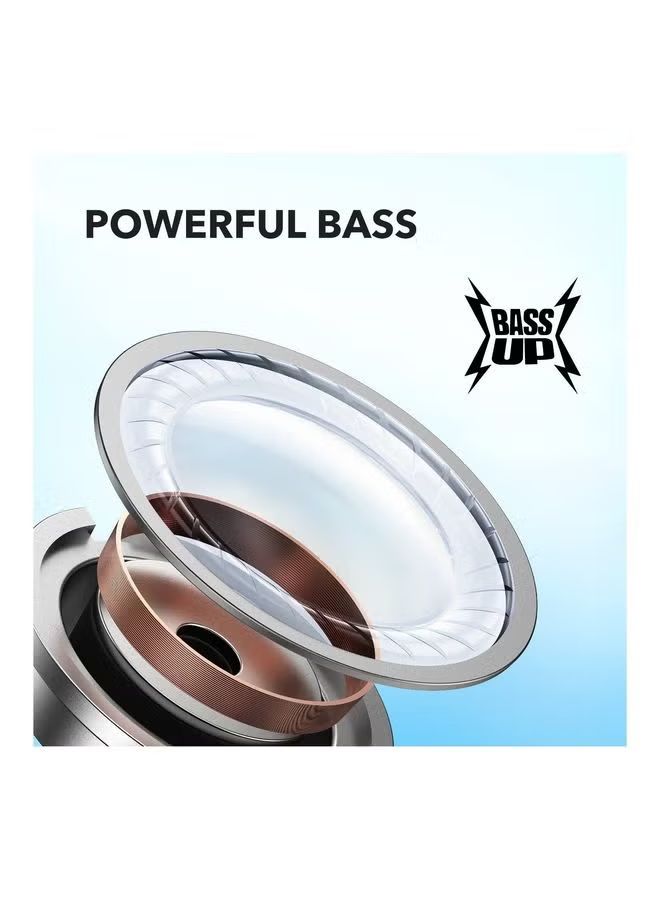 soundcore by Anker P20i Headphones In-Ear. 10 mm Driver. Bluetooth 5.3. Adjustable EQ. 30 Hours Playtime. IPX5 Waterproof. 2 Micros with AI. Can be Used Individually_5