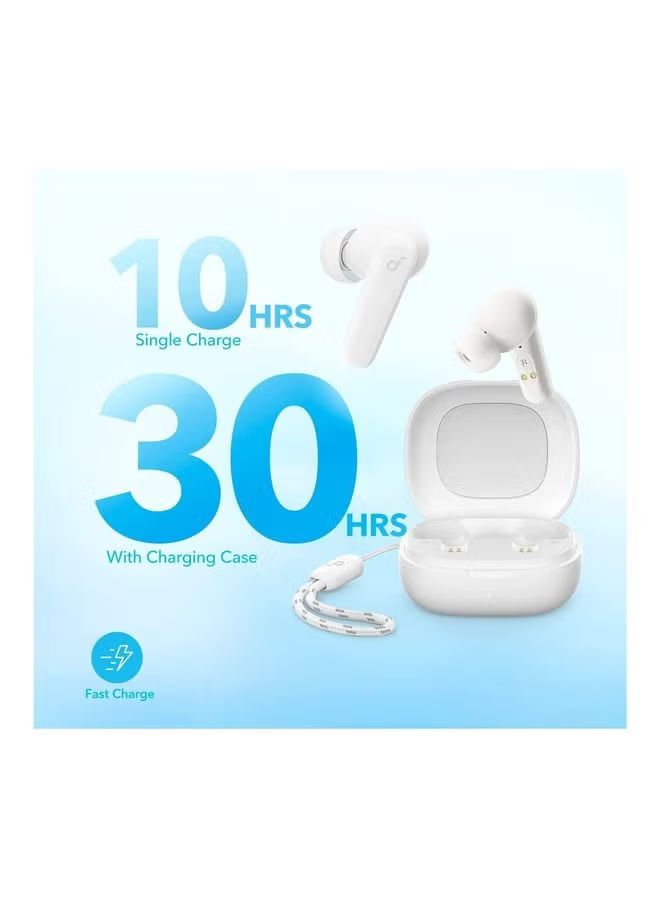 soundcore by Anker P20i Headphones In-Ear. 10 mm Driver. Bluetooth 5.3. Adjustable EQ. 30 Hours Playtime. IPX5 Waterproof. 2 Micros with AI. Can be Used Individually_4