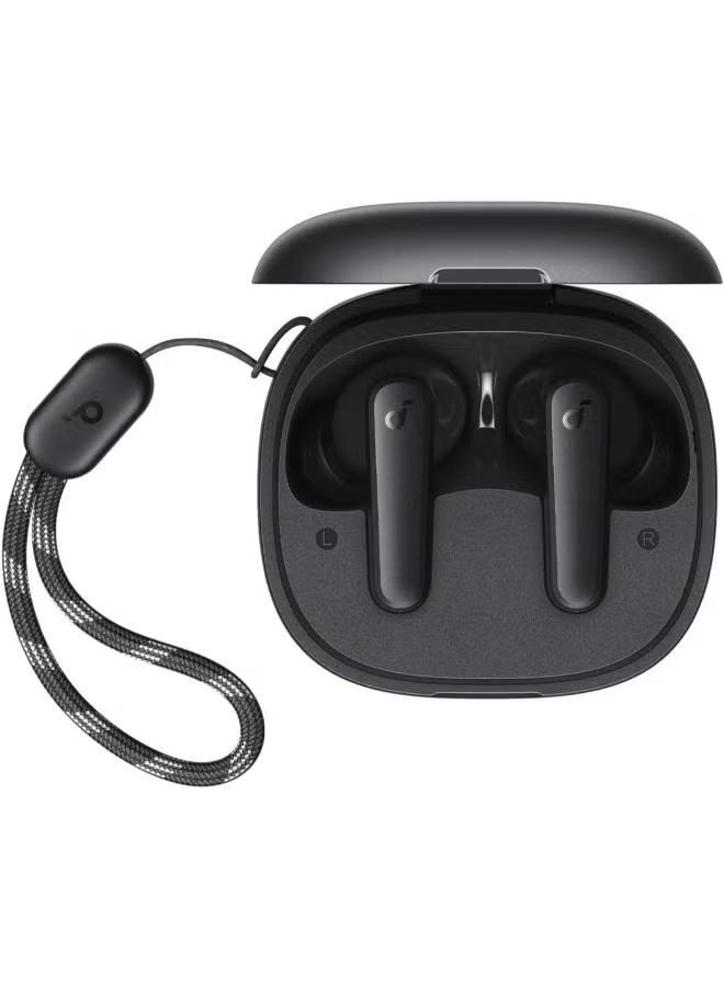 Soundcore Anker Life P25i Wireless Earbuds Containing Protection Cover And Provide AI Enhanced Calls And Fast Charging Designed With Elegant Design For Unisex Adults With Free Carry Case - Black_6