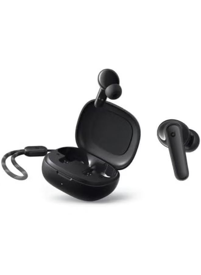 Soundcore Anker Life P25i Wireless Earbuds Containing Protection Cover And Provide AI Enhanced Calls And Fast Charging Designed With Elegant Design For Unisex Adults With Free Carry Case - Black_5