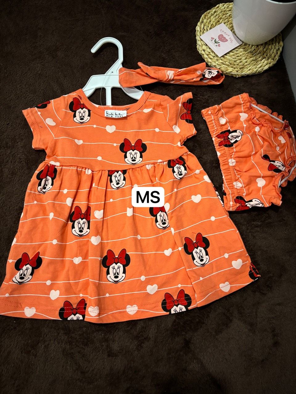 Dress 3in1 Orange Disn3y_0