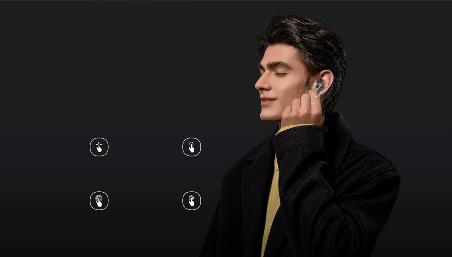 Xiaomi Buds 3T Pro3 plus 1 Active Noise Cancelling Modesdual-Device Connectivitysupports Wireless Charging24H Long Battery Life With Charging Case- Carbon Gray, Aurora Green, 480 BHR5917GL_5