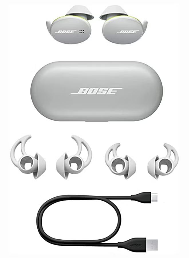 Bose Sport Earbuds - True Wireless Earphones - Bluetooth In Ear Headphones for Workouts and Running, Glacier White_8