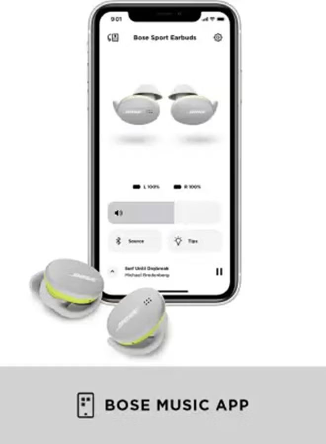 Bose Sport Earbuds - True Wireless Earphones - Bluetooth In Ear Headphones for Workouts and Running, Glacier White_5