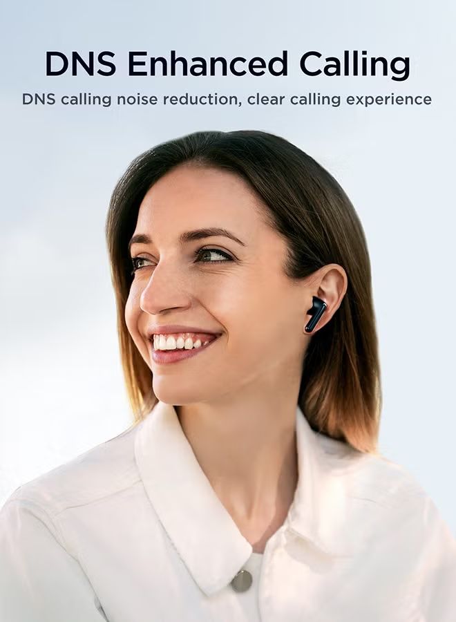 Joyroom JR-FB1 Funpods Series True Wireless Earphones DNC Detect Noise Cancellation Clear Calling Experience 2024 New Model, Black_2