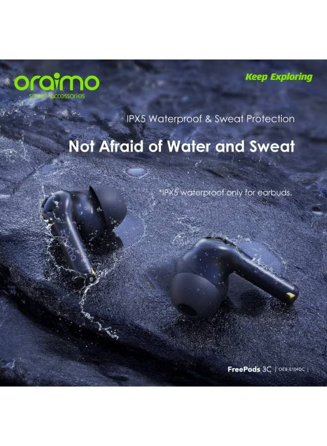 Oraimo OTW-330_BLACK FreePods Lite Havy Bass TWS Earphone with APP Control_7