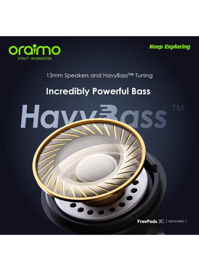 Oraimo OTW-330_BLACK FreePods Lite Havy Bass TWS Earphone with APP Control_4