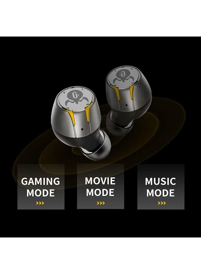 GravaStar P9_YLW TWS Pro Wireless Earbuds Yellow Headphones Headset_5