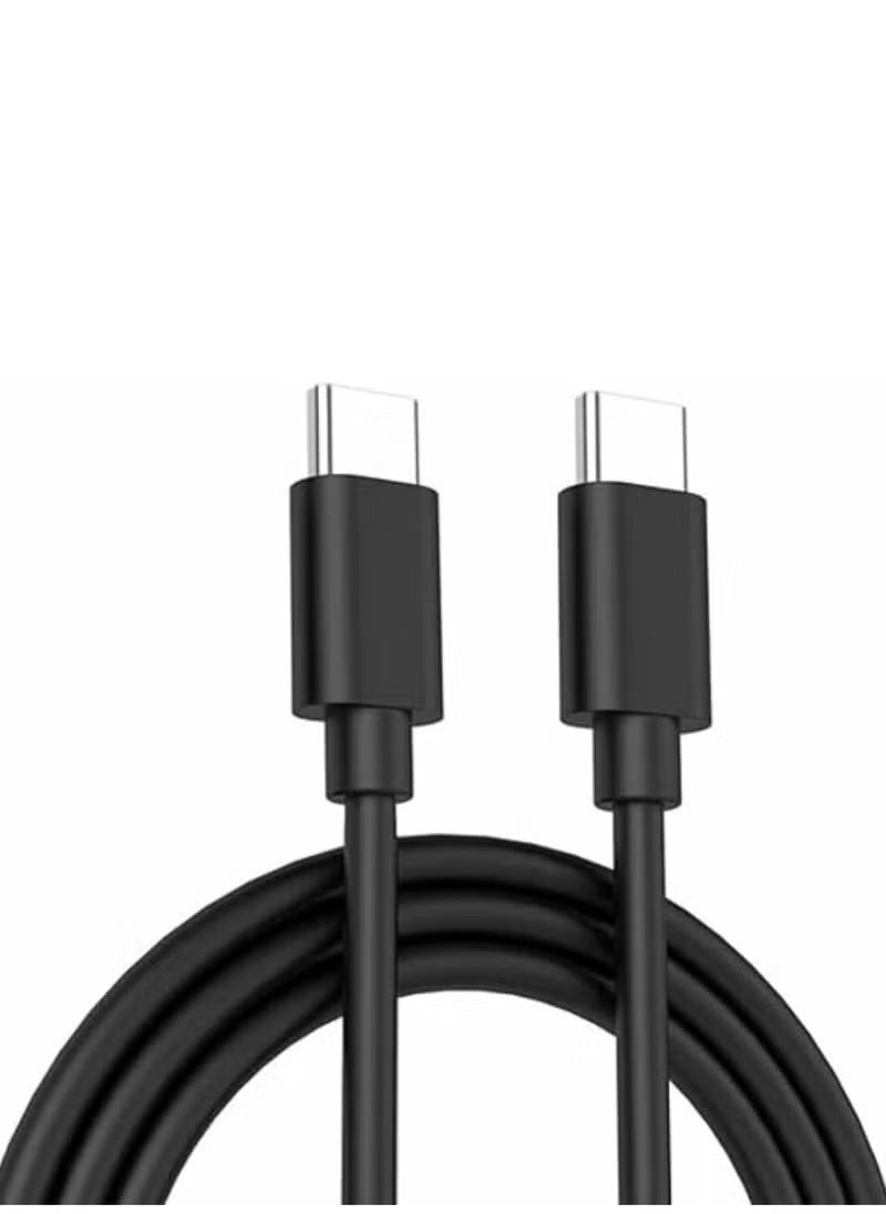 Buddy BU-CC40 Charging Cable, USB-C to USB-C, 1 Meter - Black_1