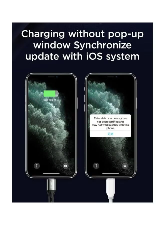 Joyroom S-1530N1 USB-A to Lightning Fast Charging Cable 1.5m-Black_3