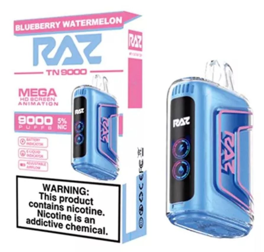 Blueberry Watermelon RAZ TN9000 Disposable Vape_0