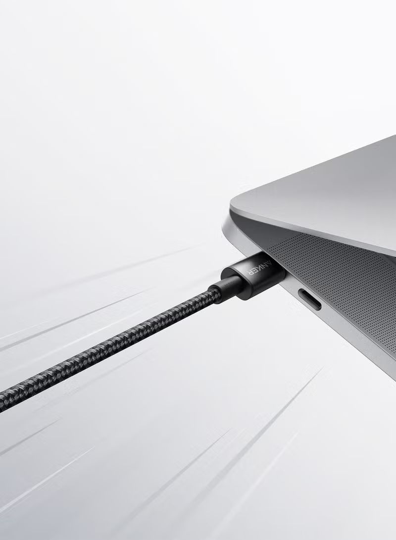 Anker USB-C to USB-C 2.0 cable (3ft/0.9m), High Durability Type C Braided Charging Cable Compatible with All Android Devices And More_4