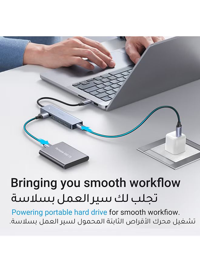 UGREEN USB C Hub, 4K30Hz HDMI USB C Hub Multiport Adapter with 4 USB 3.0 Ports, USB C Dongle Compatible with MacBook, iPad, iMac, iPhone 15 Pro/Pro Max, Samsung Galaxy S23 Ultra, Lenovo (20197)_7