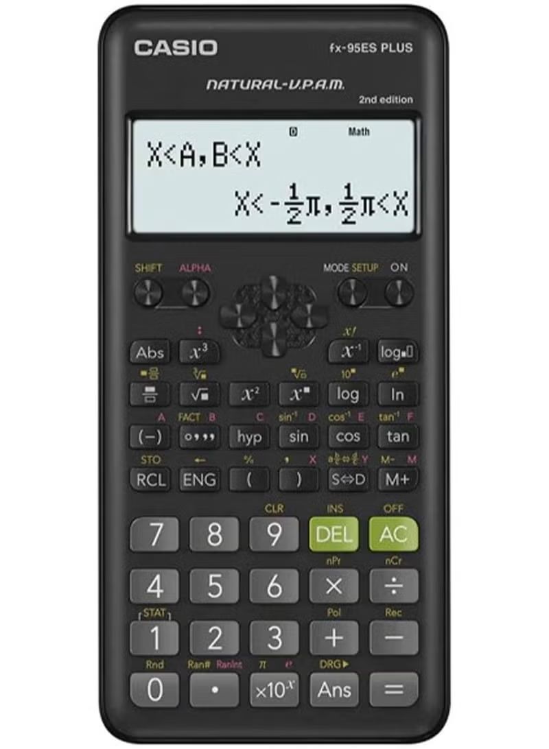 Casio fx-95esplus-2wdtv digital calculator - black_4