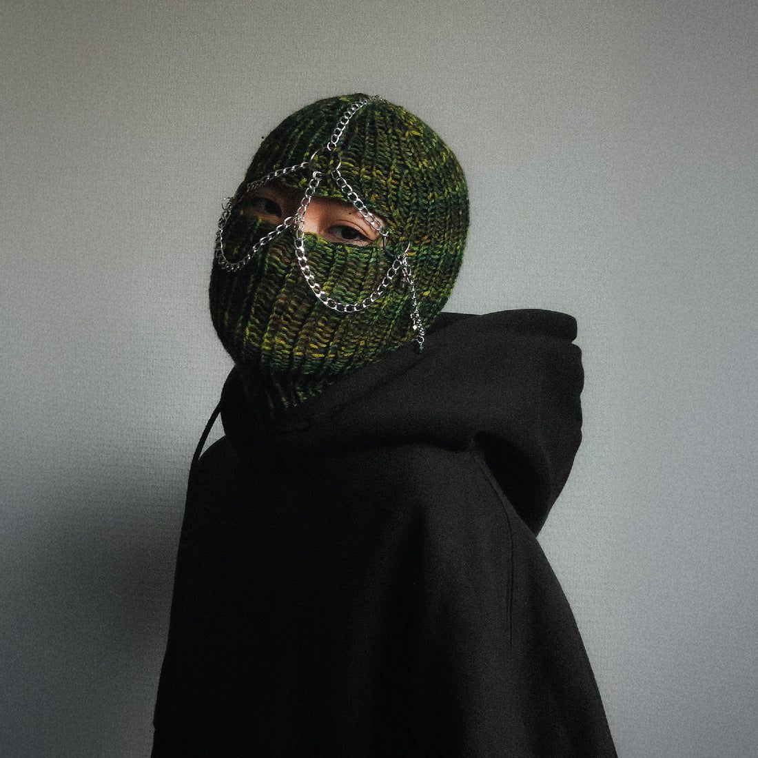 Rebel Sprout green knitted balaclava_3