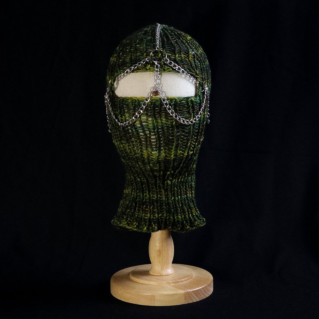 Rebel Sprout green knitted balaclava_5