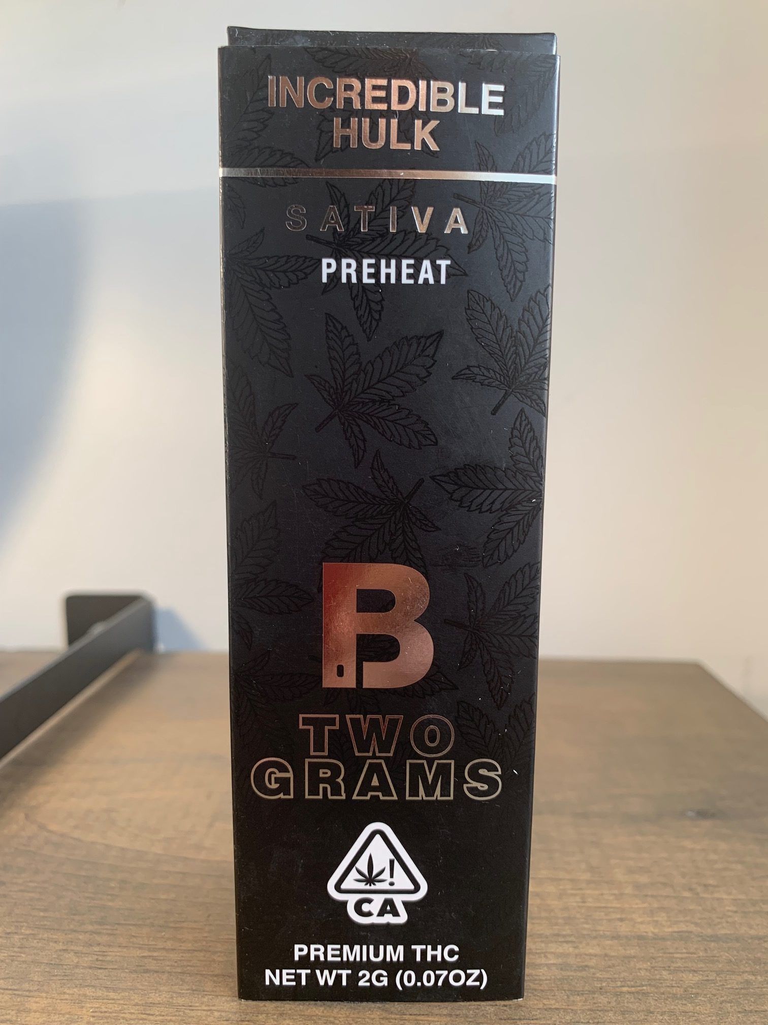 BLINKERS 1G PREMIUM DISPOSABLE VAPE – INCREDIBLE HULK(SATIVA_0