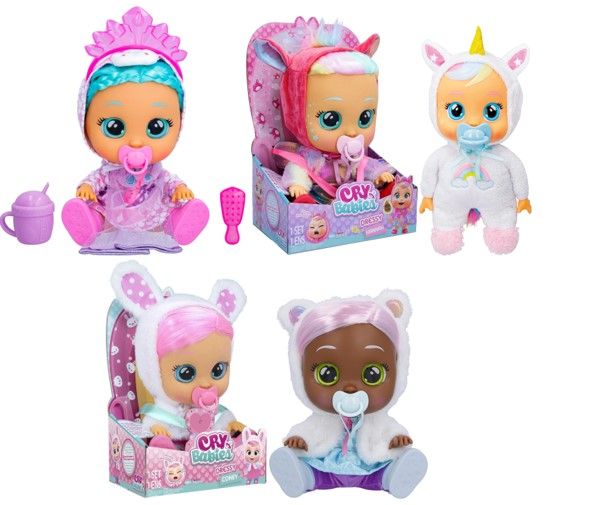 CRY BABIES MUÑECA DE BEBE 12 PULGADAS DISEÑOS SURTIDOS	_0