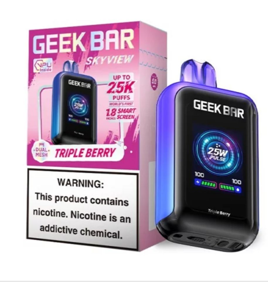 Triple Berry Geek Bar SkyView 25K Puffs Disposable_0