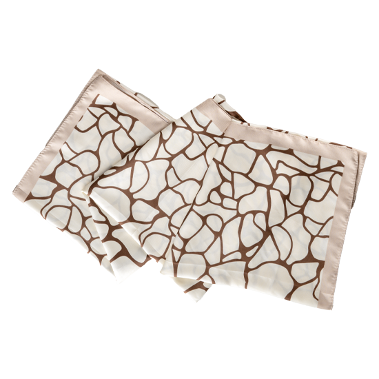 Celine Satin Scarf 90x90 cm_0