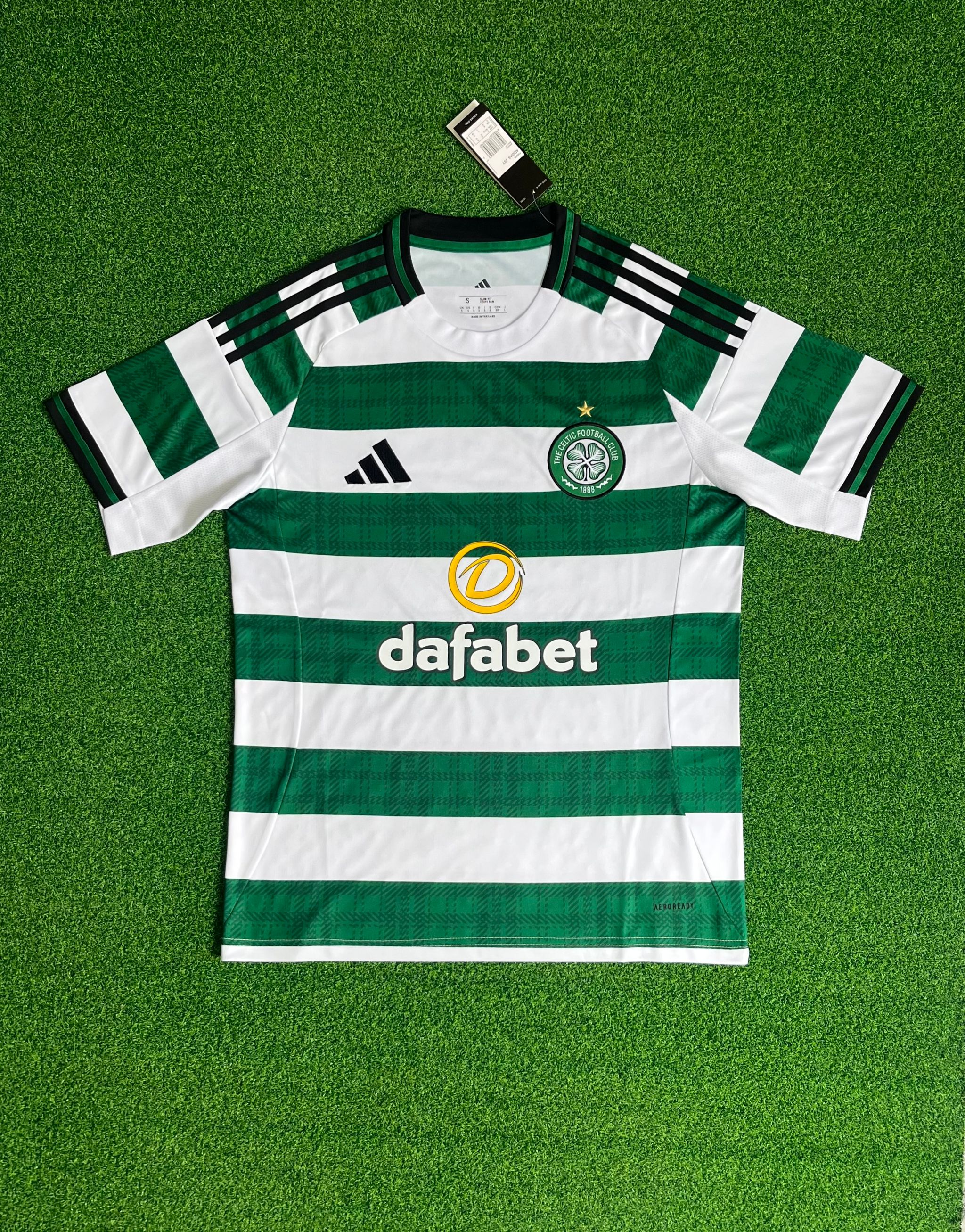 Celtic 2024/25 Home Shirt (White/green)_0