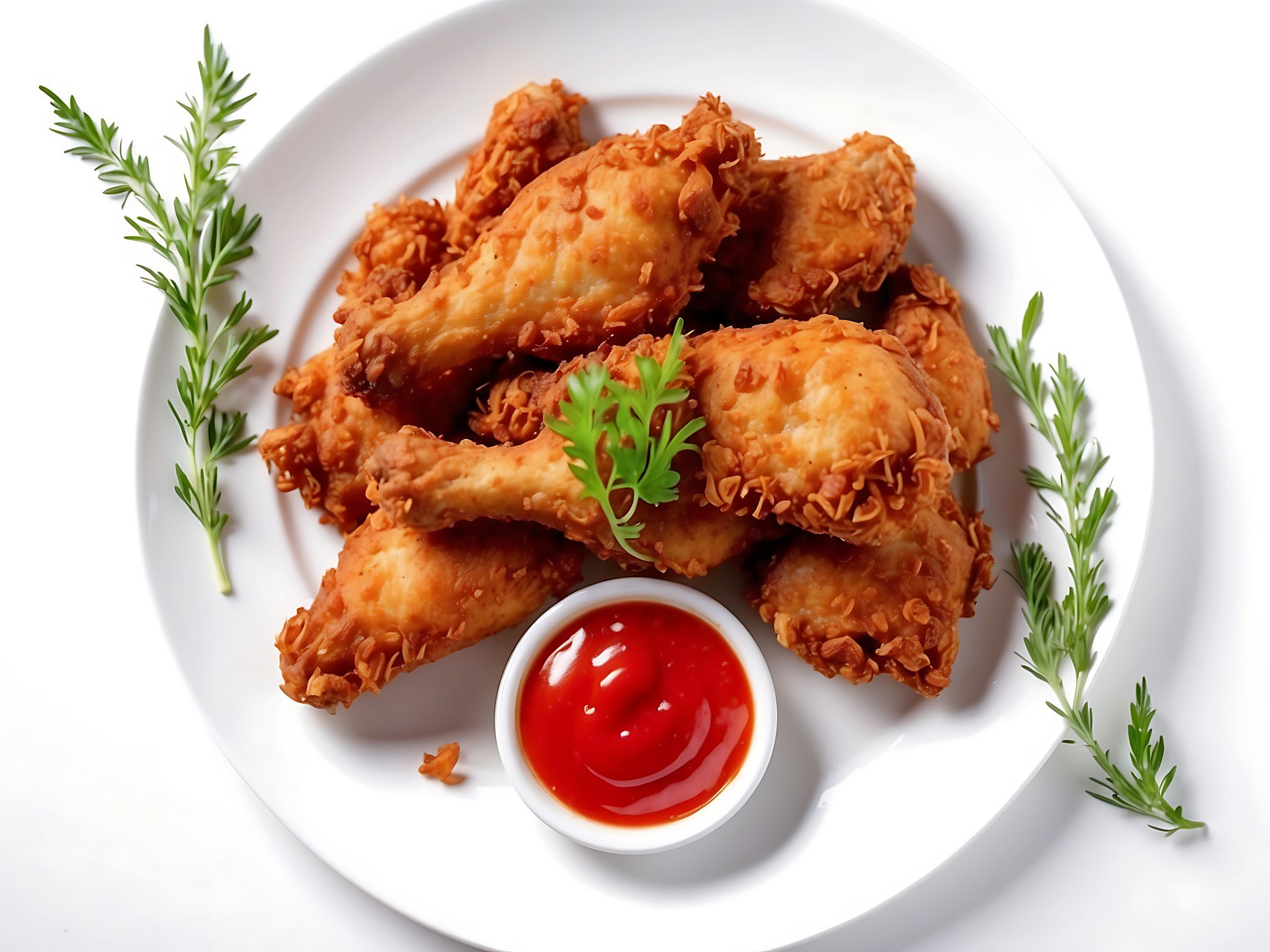 BUFFALO/SWEET & SPICY, BBQ CHICKEN WINGS_0