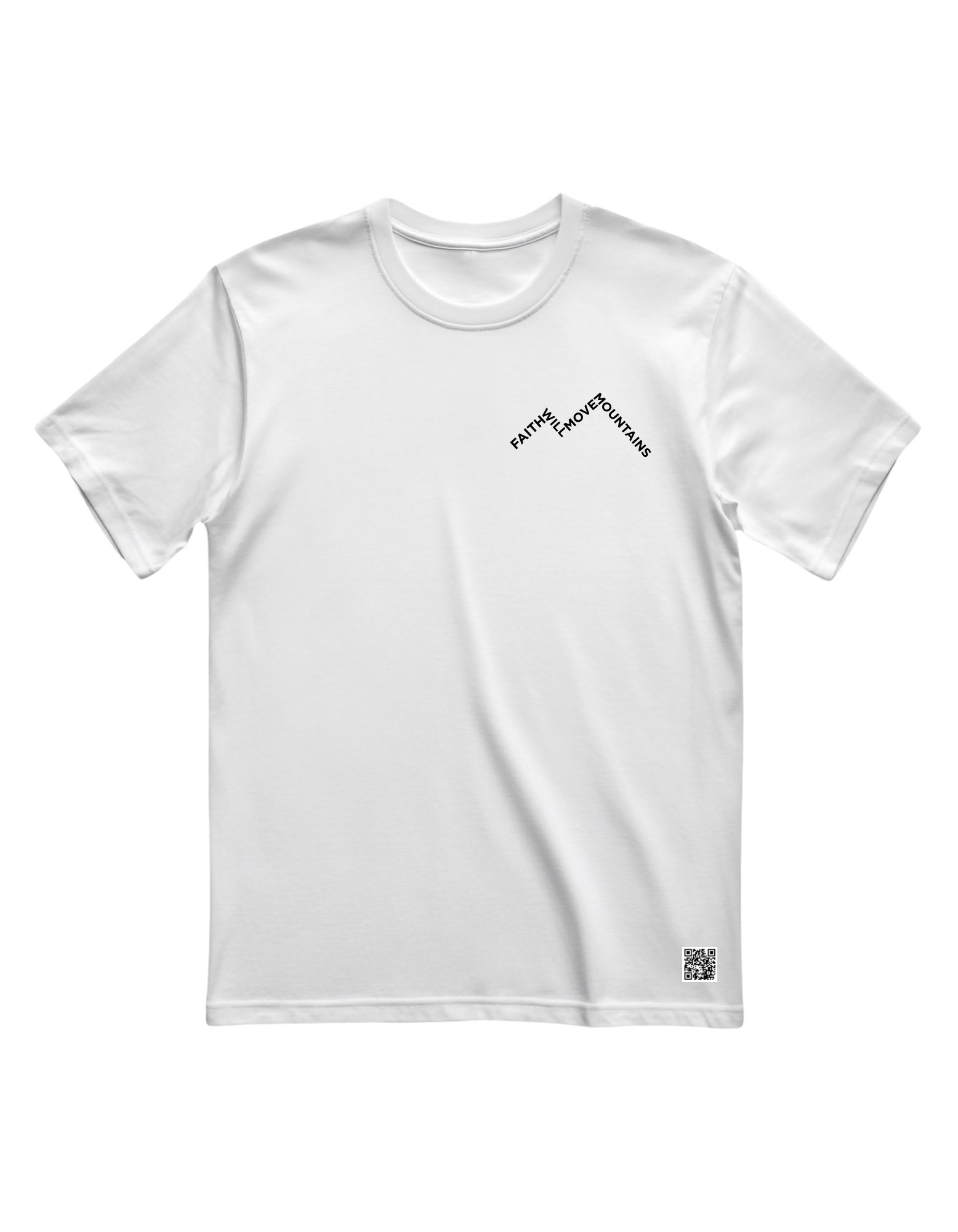 Faith will move mountains T-Shirt - 200gsm_0