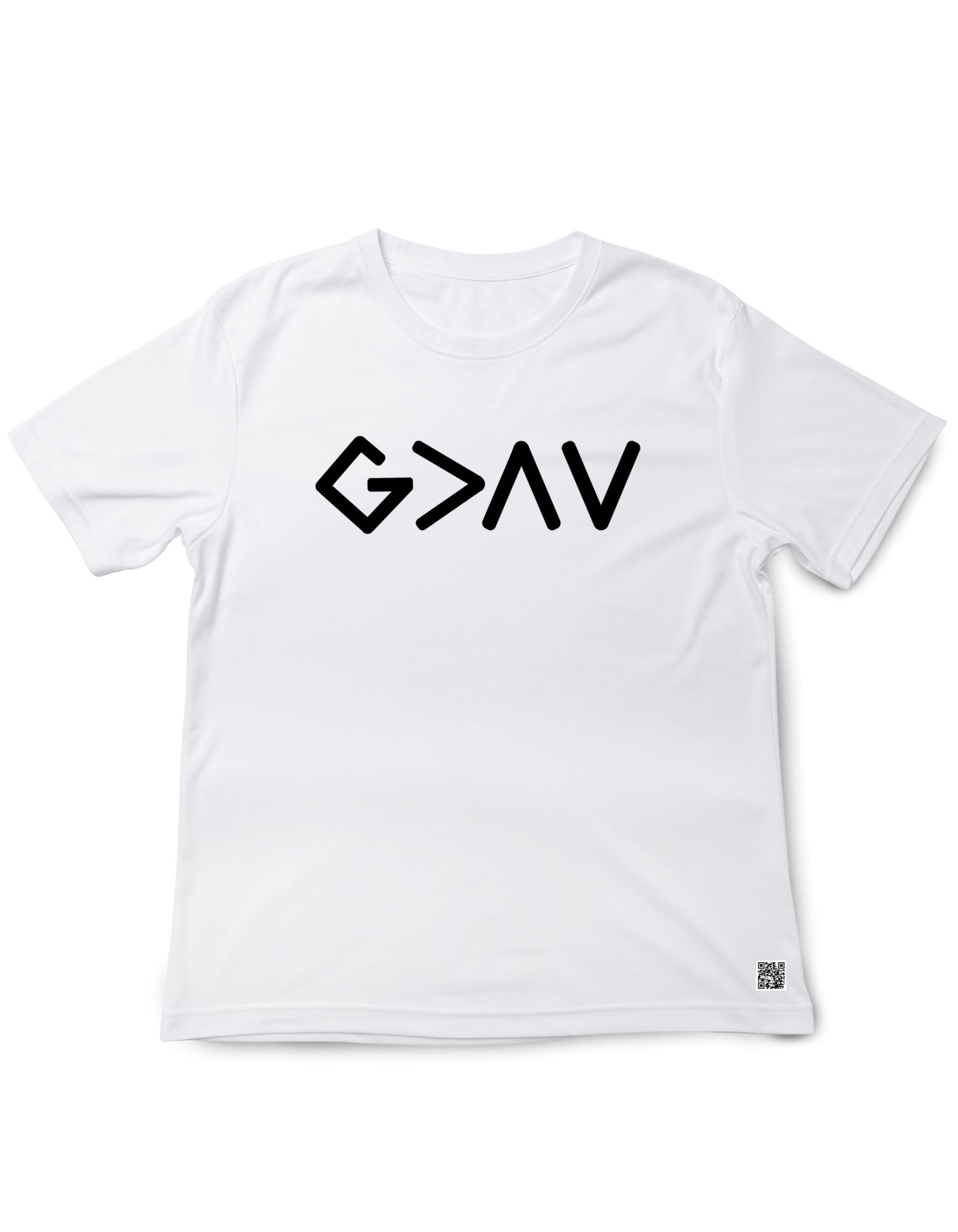 God is Greater than my Highs and Lows T-Shirt - 200gsm_1