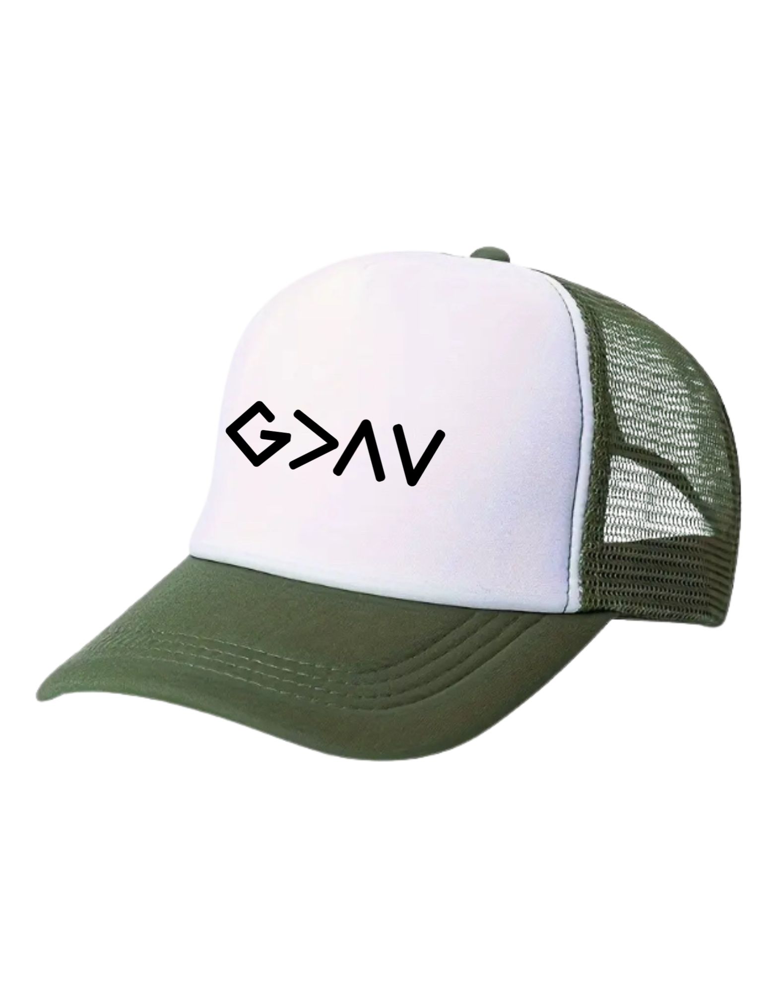 God is Greater than Trucker Cap (Printed)_2