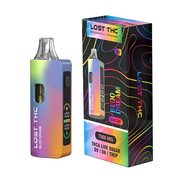 Lost THC V2 THCA Live Sugar Disposable Rainbow Edition | 7.5g_0