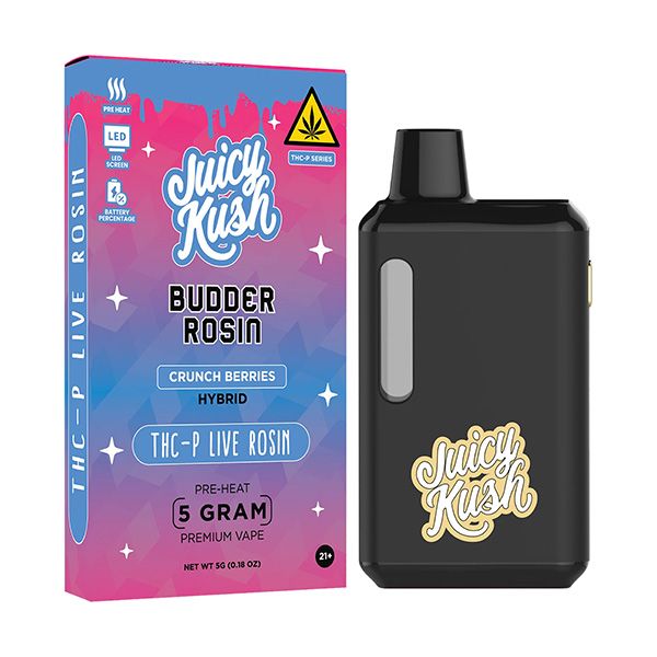 Juicy Kush Budder Rosin THC-P Disposable | 5g_0