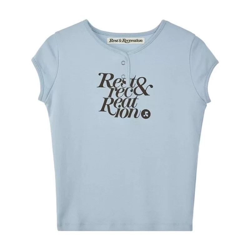 Rest and reaction - CAP SLEEVE T-SHIRT_2