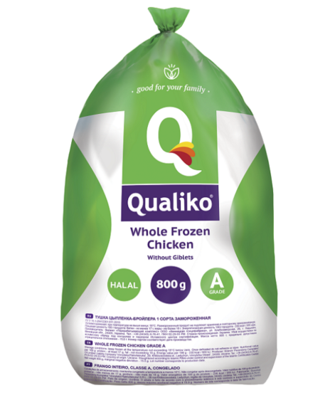 QUALIKO FROZEN WHOLE CHICKEN 10X1000 Gram (g)_0