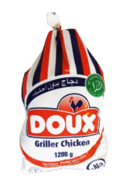 DOUX FROZEN CHICKEN 10X1000 Gram (g)_0