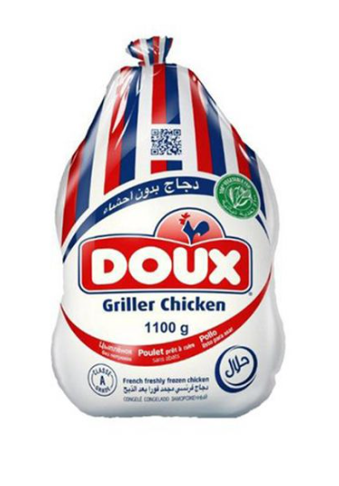 DOUX WHOLE CHICKEN 10X1100 Gram (g)_0