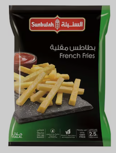 SUNBULAH FRENCH FRIES 9x9 (10MM) 4x2.5KG_0