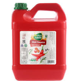 BAIDAR HOT SAUCE 4X4.5 Liter_0