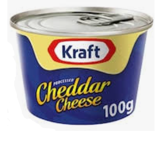 KRAFT CHEDDAR CHEESE 60X100 Gram (g)_0