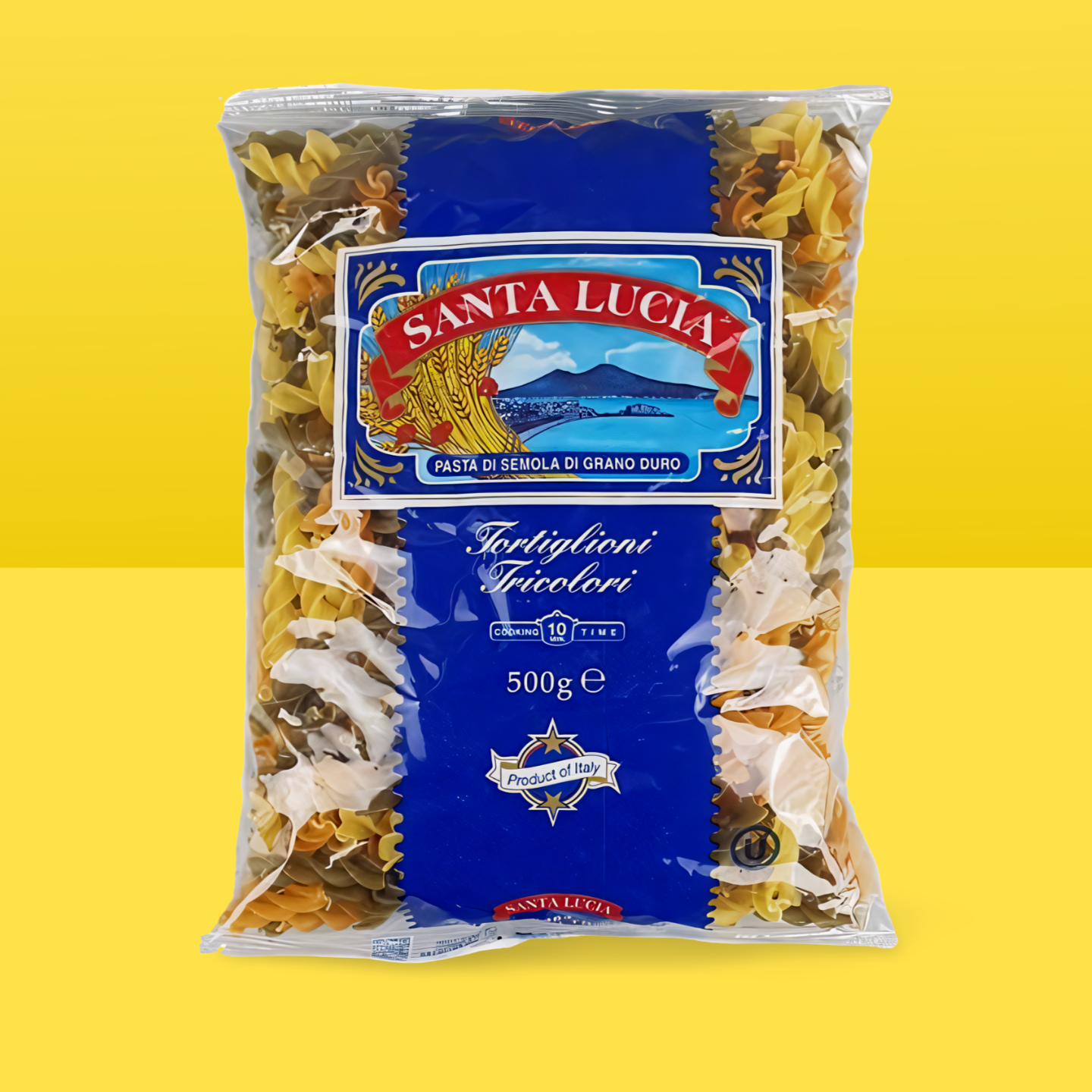 Santa Lucia Tortiglioni Tricolori 500g_0