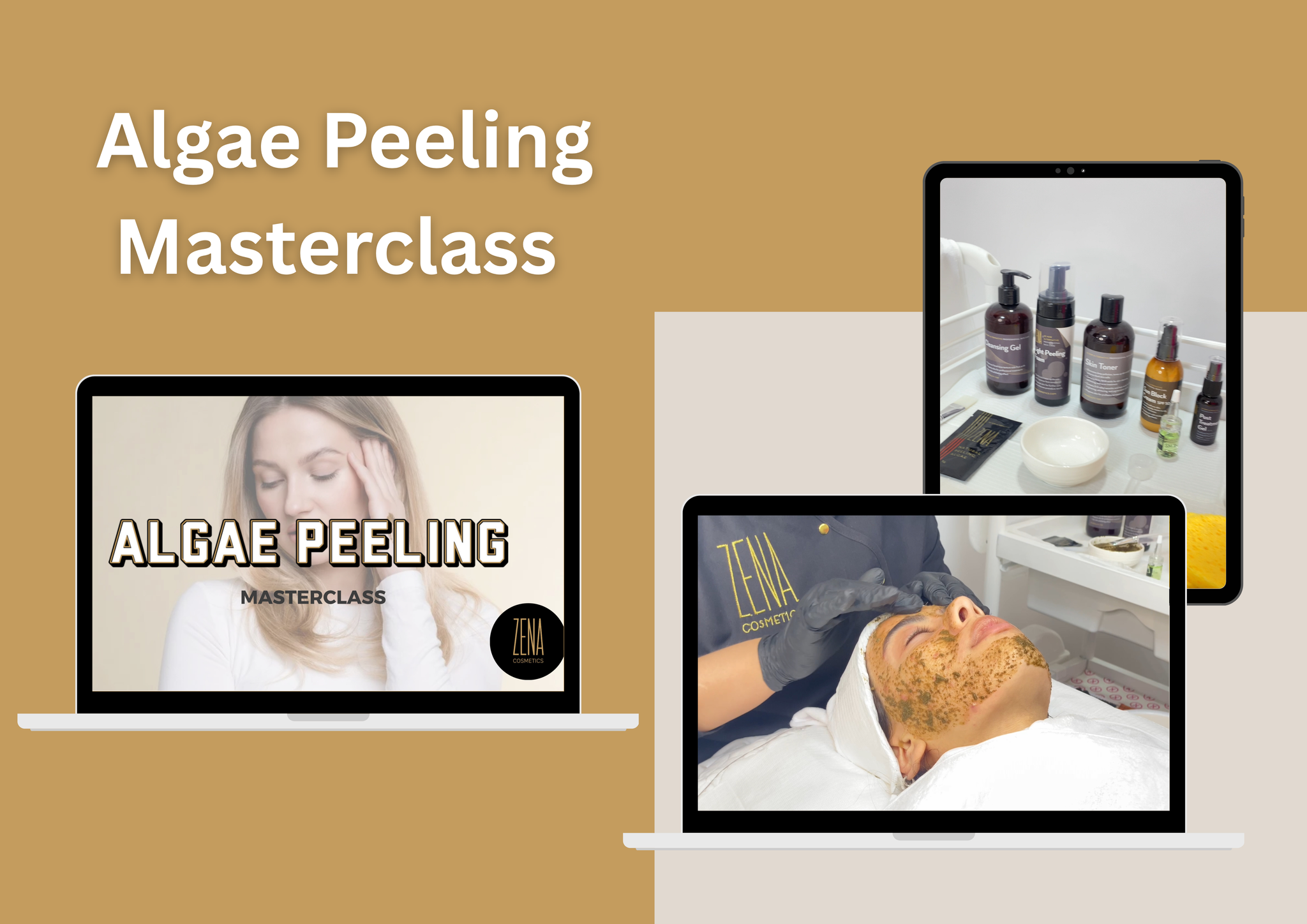 Zena Algae Peeling Masterclass online + starterkit - (ماستركلاس تقشير الطحالب. (اون لين_1